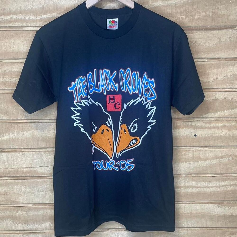 Vintage 05 The Black Crowes Concert Tour T-Shirt Band Tee Size: Medium